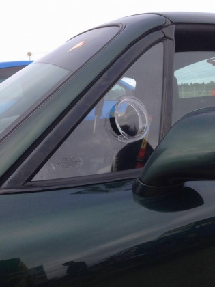 Mazda MX5 Mk1 / Mk2 / Mk2.5 NA & NB - Polycarbonate Front Fixed Quarter Windows (pair)